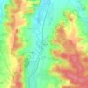 Hirschfelden topographic map, elevation, terrain