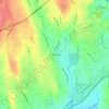 West Norwalk topographic map, elevation, terrain