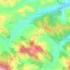 Case Mezzadri topographic map, elevation, terrain
