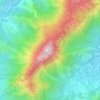 大刀屻 topographic map, elevation, terrain