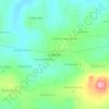 Nankoma topographic map, elevation, terrain