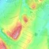 Залесье topographic map, elevation, terrain