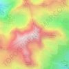 Großer Priel topographic map, elevation, terrain