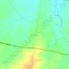 Peddapur topographic map, elevation, terrain