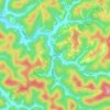 Yawkey topographic map, elevation, terrain