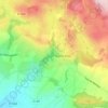 Le Val d'Enfer topographic map, elevation, terrain