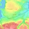 Plounez topographic map, elevation, terrain