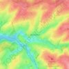 Wirtzfeld topographic map, elevation, terrain