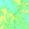 Moore Farm topographic map, elevation, terrain
