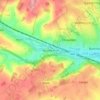 Bourne End topographic map, elevation, terrain