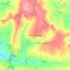 Sibford Gower topographic map, elevation, terrain