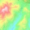 Koilani topographic map, elevation, terrain