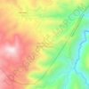San Francisco de Las Pampas topographic map, elevation, terrain