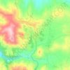 Stroumpi topographic map, elevation, terrain