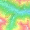 Quarazza topographic map, elevation, terrain