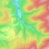 Fourneau Saint-Michel topographic map, elevation, terrain