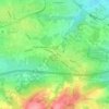 Czajna topographic map, elevation, terrain