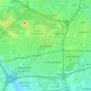 Glostrup topographic map, elevation, terrain