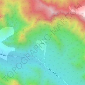 Chalawa topographic map, elevation, terrain