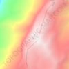 Kuh-e Kallat topographic map, elevation, terrain
