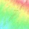 Jatipurno topographic map, elevation, terrain