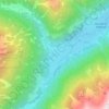 Milders topographic map, elevation, terrain