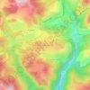 Bergians Soubran topographic map, elevation, terrain