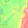 Little Sodbury End topographic map, elevation, terrain