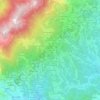 Bulliana topographic map, elevation, terrain