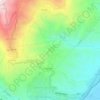 Tifrit topographic map, elevation, terrain