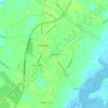 Bacon Hill topographic map, elevation, terrain