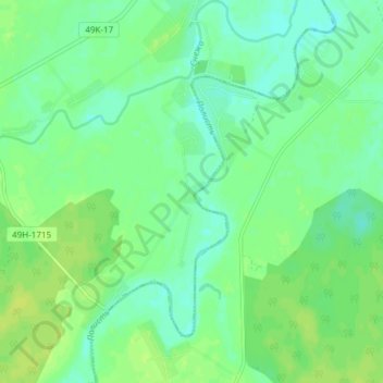 Сопки topographic map, elevation, terrain