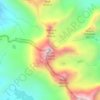 Mount Agassiz topographic map, elevation, terrain