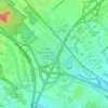 Albany Pine Bush Preserve topographic map, elevation, terrain