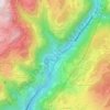 Atzwang - Campodazzo topographic map, elevation, terrain