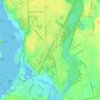Rumford topographic map, elevation, terrain