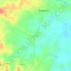 Keyongan topographic map, elevation, terrain