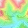 Kao topographic map, elevation, terrain