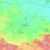 Adilabad topographic map, elevation, terrain