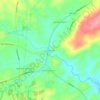 Pylesville topographic map, elevation, terrain