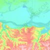 Silistra topographic map, elevation, terrain