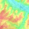 La Bérangerie topographic map, elevation, terrain