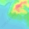 Suchá hora topographic map, elevation, terrain
