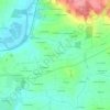 Le Génandre topographic map, elevation, terrain