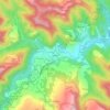 Corneto topographic map, elevation, terrain