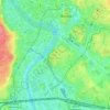 Aventino topographic map, elevation, terrain