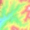 El Pauin topographic map, elevation, terrain