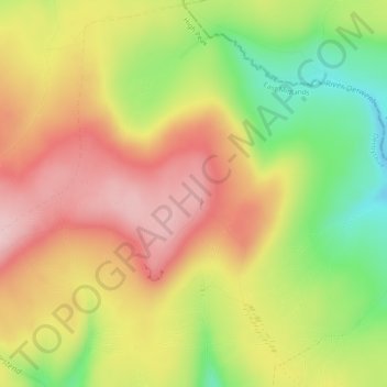 Barrow Stones topographic map, elevation, terrain