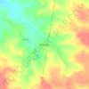 Milton Belo topographic map, elevation, terrain