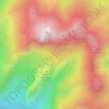 Samao topographic map, elevation, terrain